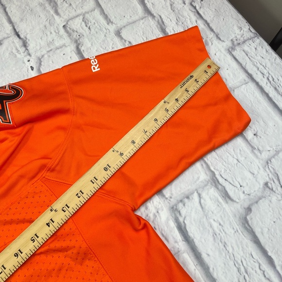 CFL BC Lions 🦁 Reebok Authentic Orange Football Jersey Sz L Brand New - Picture 8 of 9
